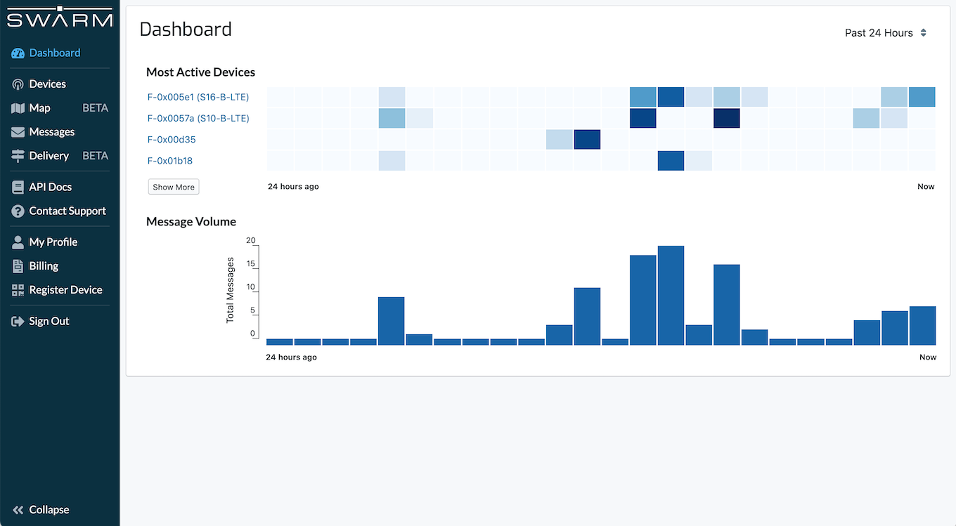 Swarm Hive Web Application